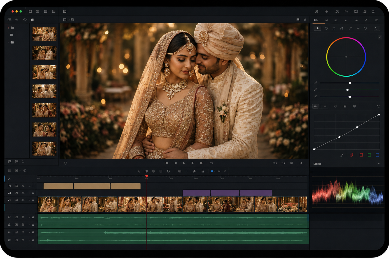 Wedding Video Editing
